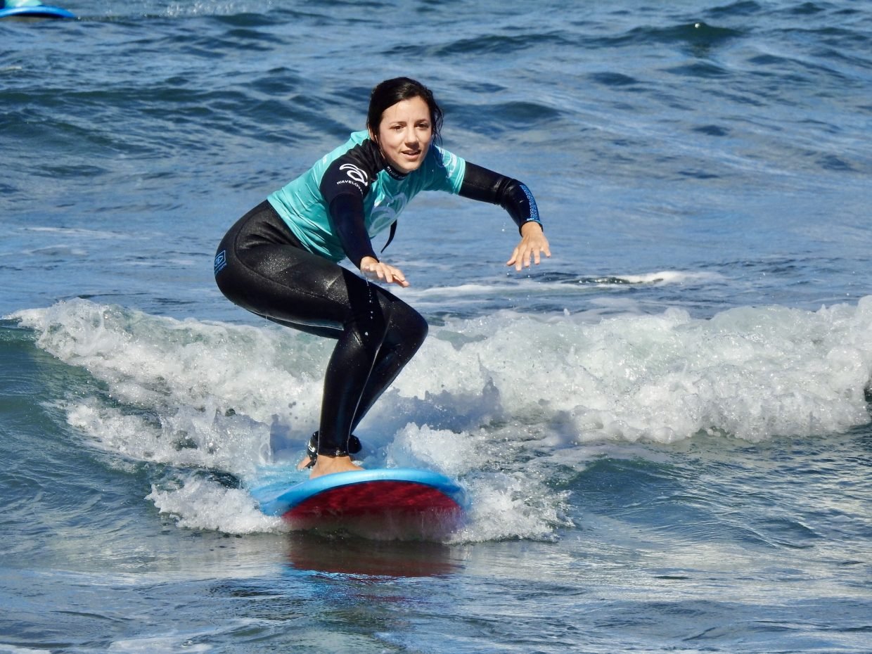Imagen de Aprendiendo surf